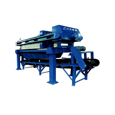 1000型全自动配套输送带厢式压滤机